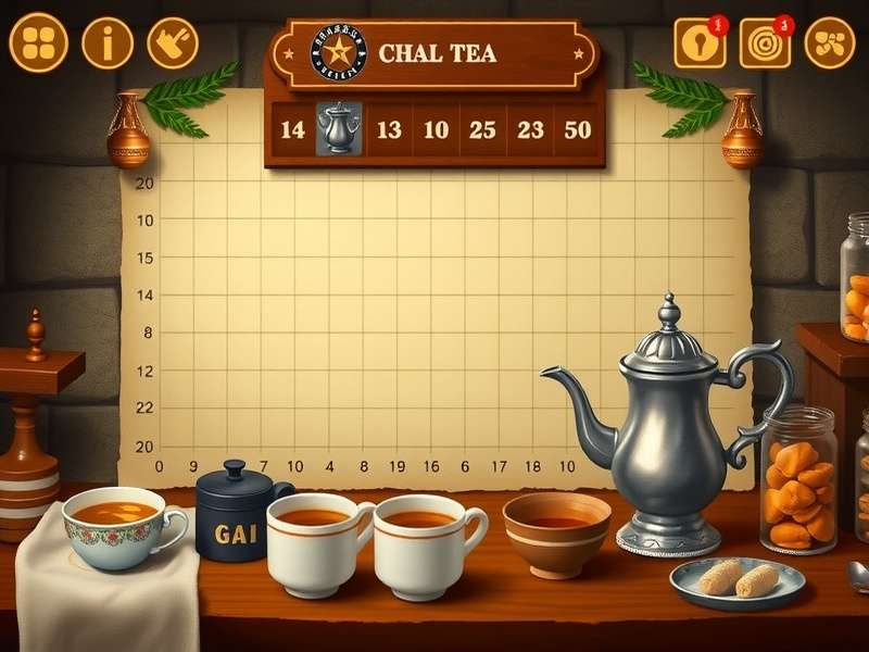Classic Chai Champion gameplay screenshot showing tea preparation